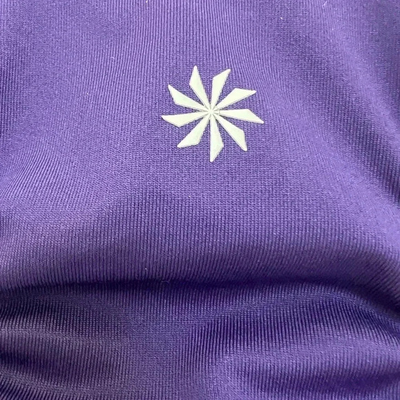Athleta Purple Workout/Swimsuit Top Women's Size 36D - Picture 6 of 7